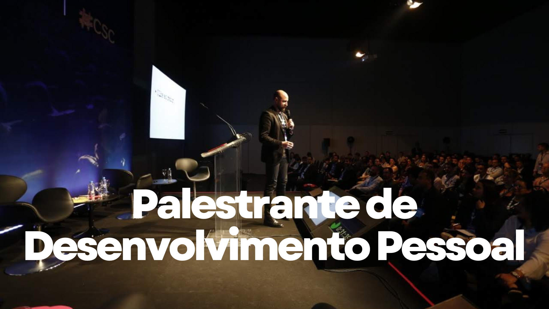 Palestrante de Desenvolvimento Pessoal