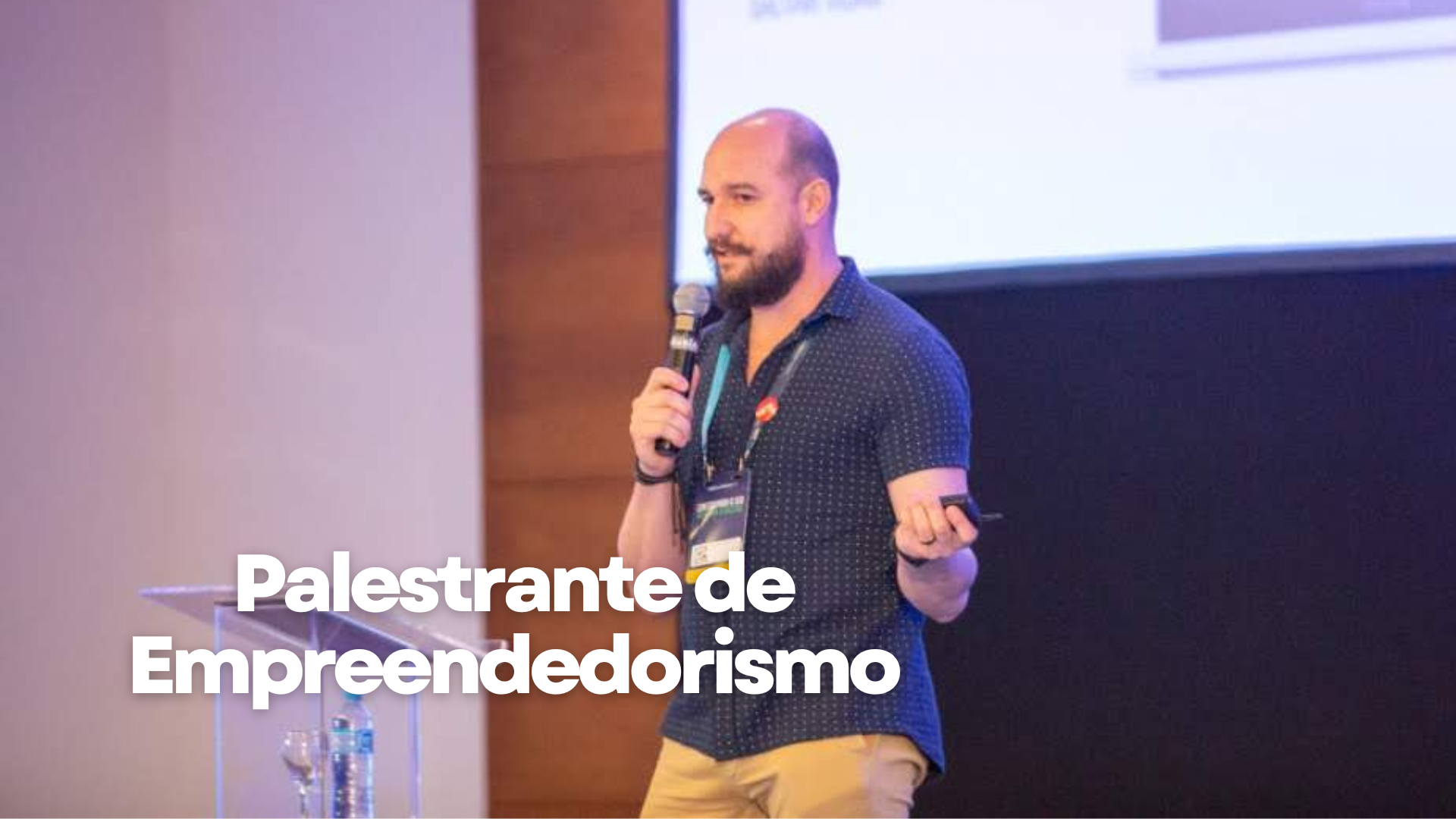 Palestrante de Empreendedorismo
